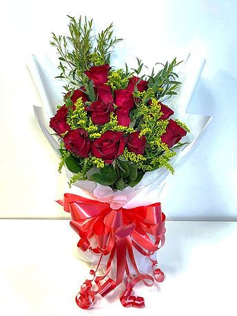 Red Roses Bouquet 