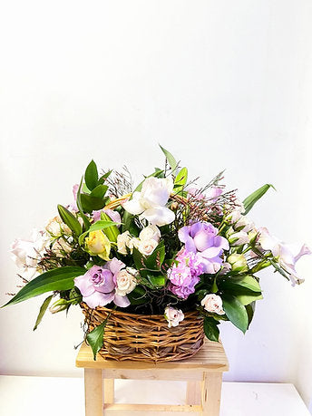 Precious Purple Flower Arrangment 