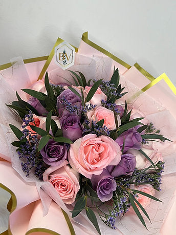 Pink & Purple Bloom Bouquet 