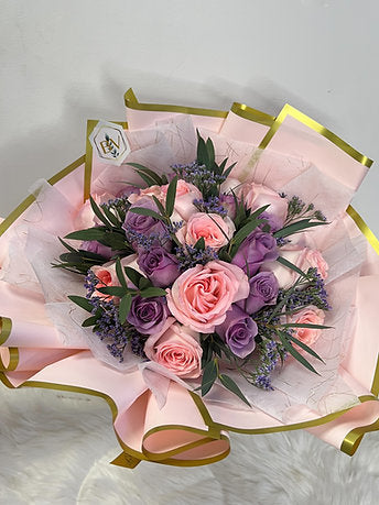 Pink & Purple Bloom Bouquet 