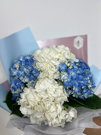 Blue Hydrangea Bouquet 