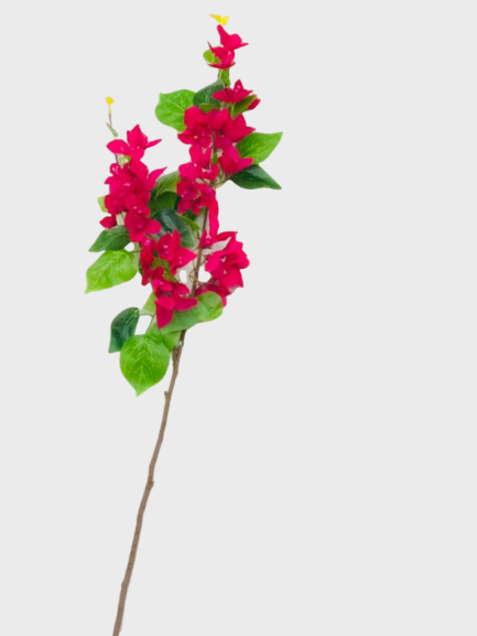 Artf Bougainvillea Pink Stem x 6 pcs 