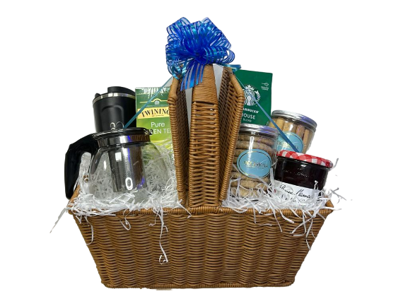 Tea & Cookies Tea Gift Basket