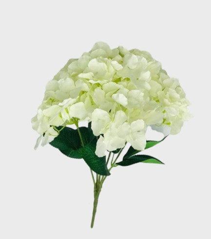 Artf Hydrangea White x 3pcs 