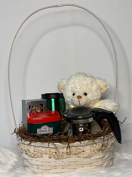 Tea Basket with Chocolates for Him