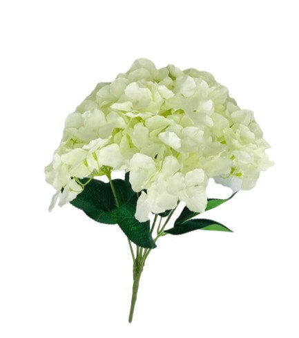 Artf Hydrangea White x 3pcs 