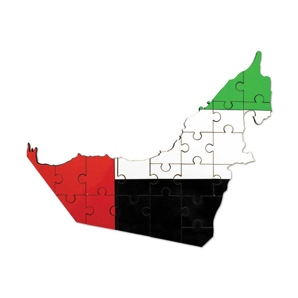 UAE Map Hardboard Puzzles 