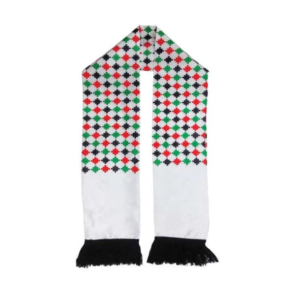 UAE Flag Knitted Scarf 