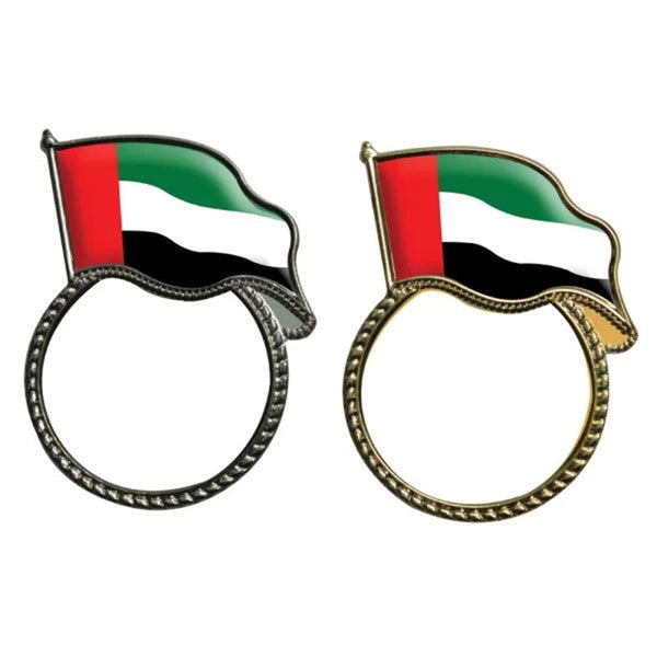 UAE Flag Metal Badges 