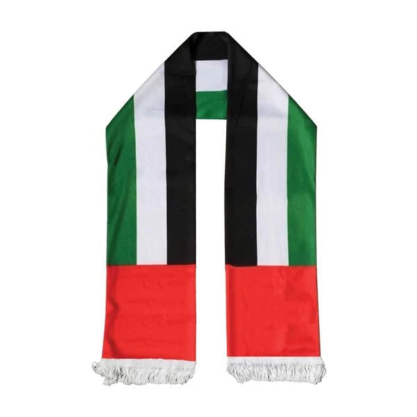 UAE Flag Satin Scarfs 